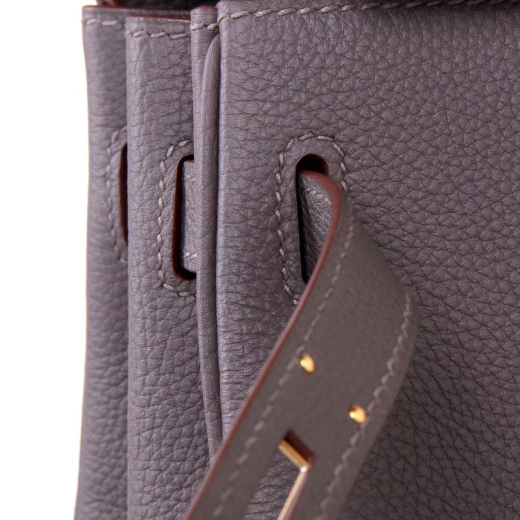 Hermès Etain Kelly 32  Epsom Gold Hardware