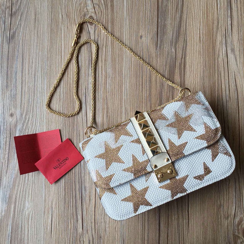 VALENTINE CHAIN CROSS BODY BAG LW2B0567RHL I16