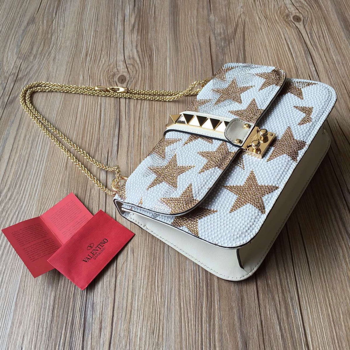 VALENTINE CHAIN CROSS BODY BAG LW2B0567RHL I16