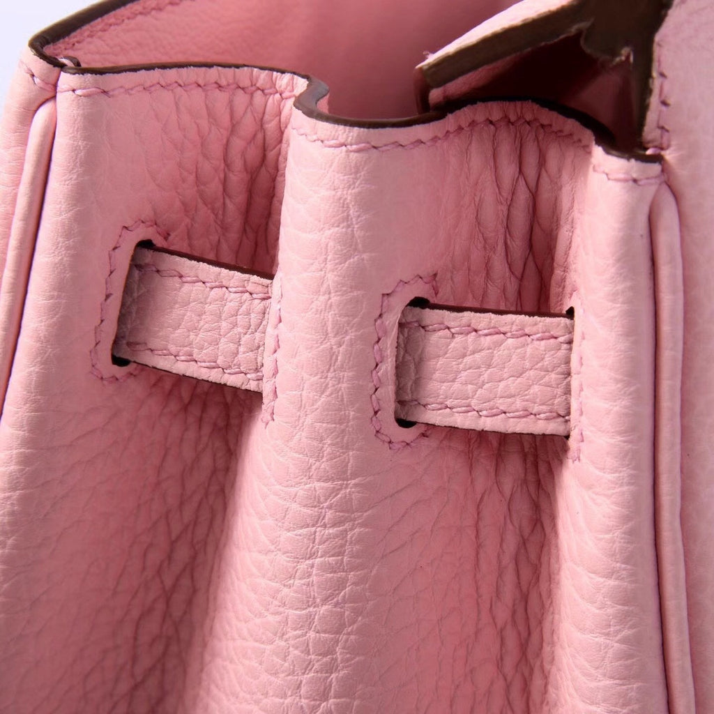 Hermes Sakura Pink  Birkin 25 cm Togo Gold Hardware