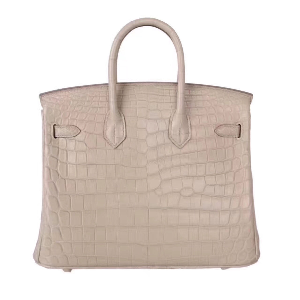 Hermes Poudre Niloticus  crocodile Birkin 35cm Gold Hardware
