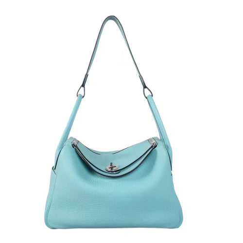 Hermes 3P Blue Atoll Lindy 30 Togo Palladium Hardware