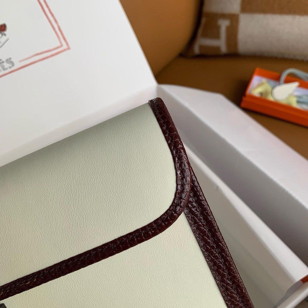 HERMÈS JIGE ELAN 29 CRAIE SWIFT AND BROWN LIZARD
