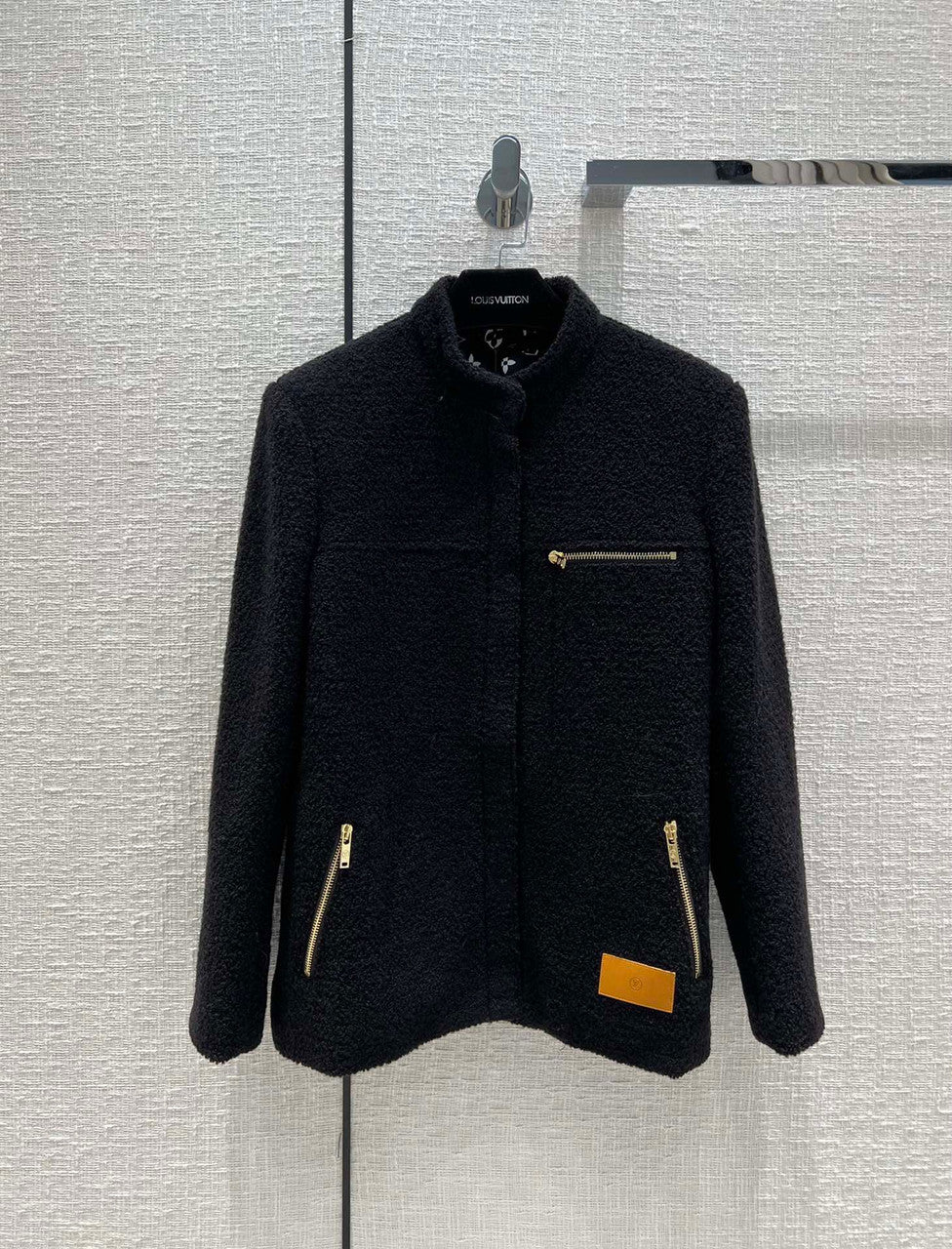 Louis Vuitton 1AALQL BOUCLÉ WOOL OFFICER JACKET