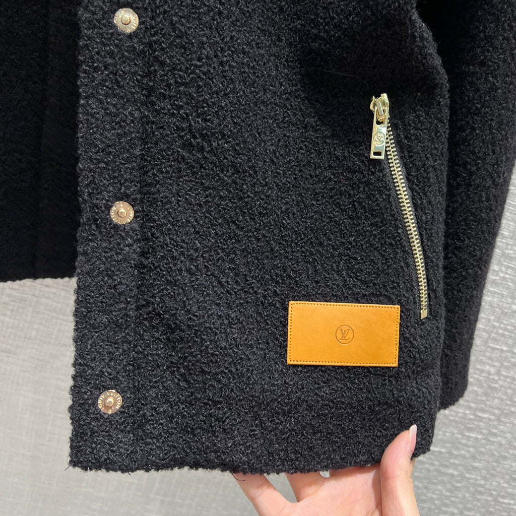 Louis Vuitton 1AALQL BOUCLÉ WOOL OFFICER JACKET