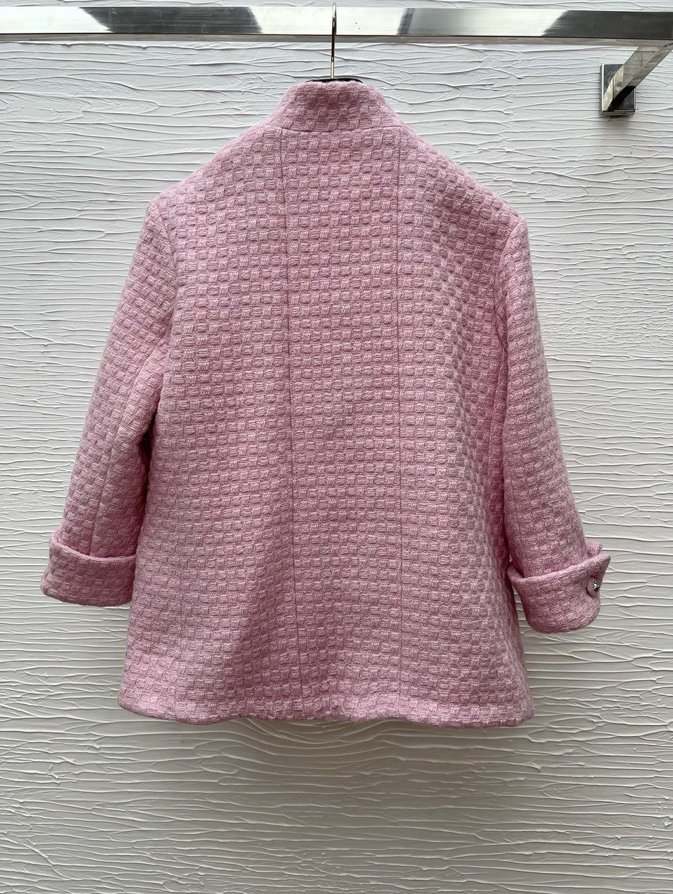 CHANEL FALL-WINTER 2024/25   JACKET   Wool Tweed  Light Pink Chanel