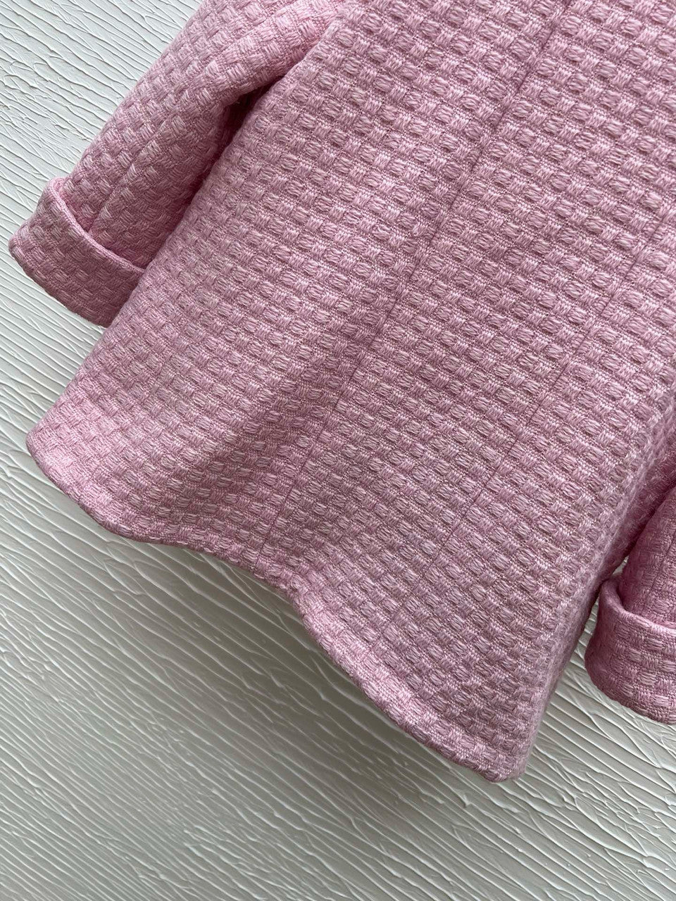 CHANEL FALL-WINTER 2024/25   JACKET   Wool Tweed  Light Pink Chanel