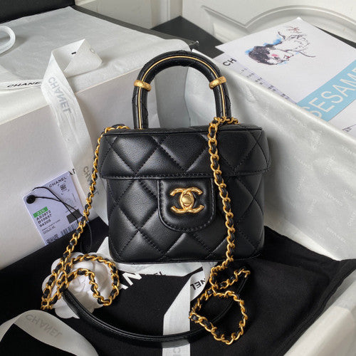 Chanel SMALL VANITY CASE SS2023 Black