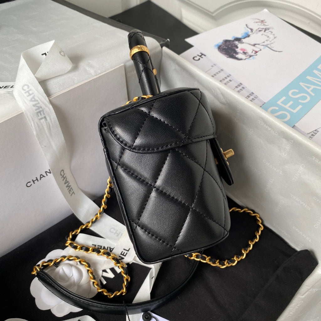 Chanel SMALL VANITY CASE SS2023 Black