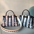 Fendi PEEKABOO Multicolored canvas bag Code: 8BN2449GPF09DE