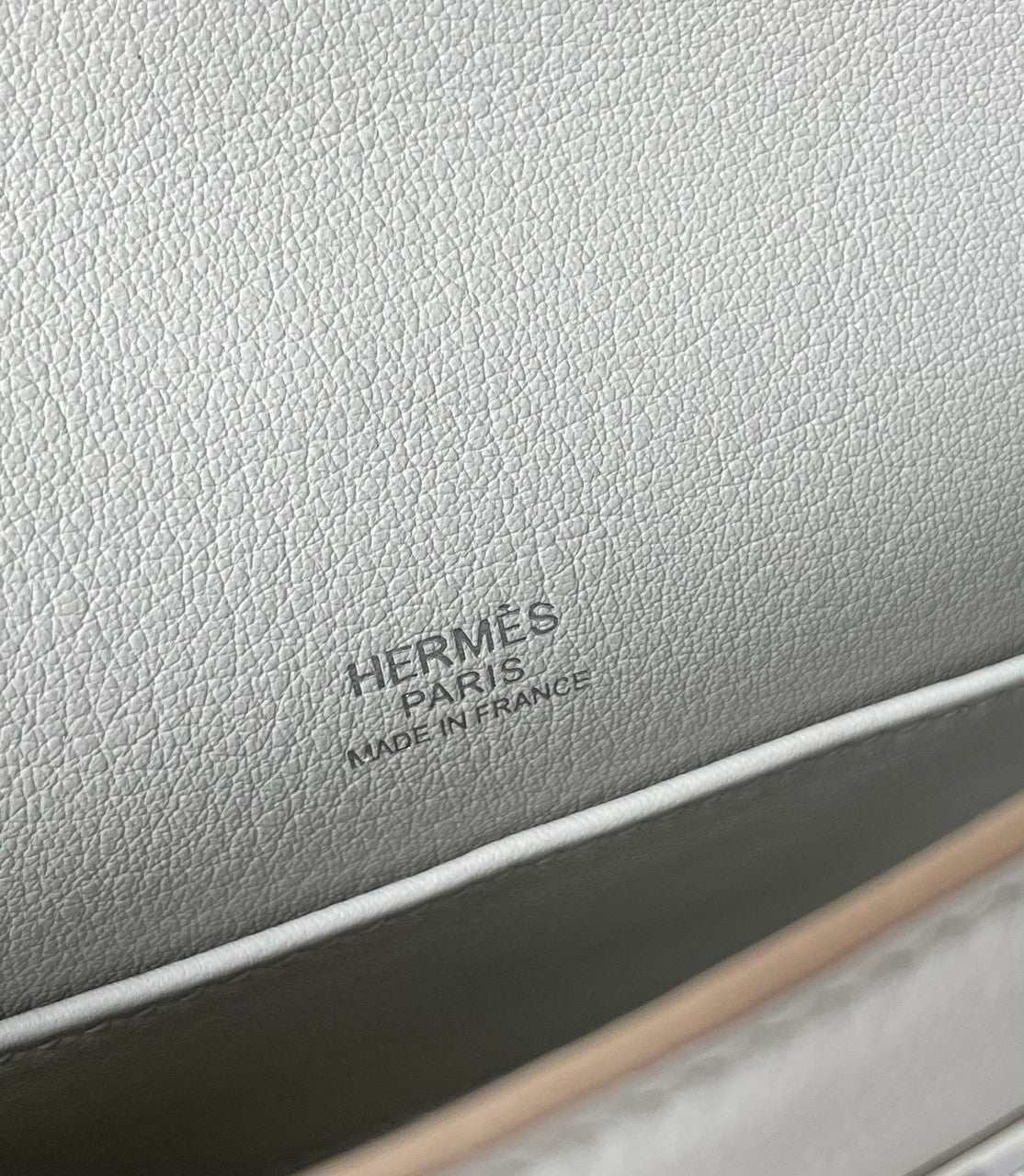 Hermès Gris Perle Mini Kelly Swift Palladium Hardware