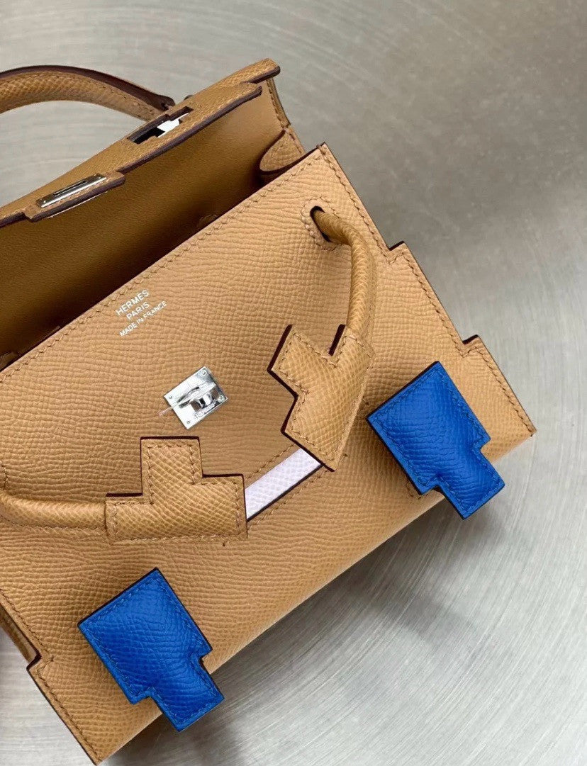 Hermes Kellydole Picto Gold/Orange（Kelly Idole Doll Bag 2022 ）