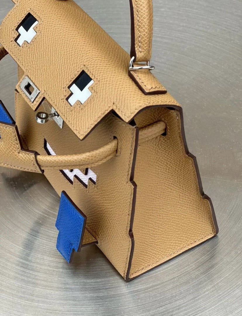 Hermes Kellydole Picto Gold/Orange（Kelly Idole Doll Bag 2022 ）