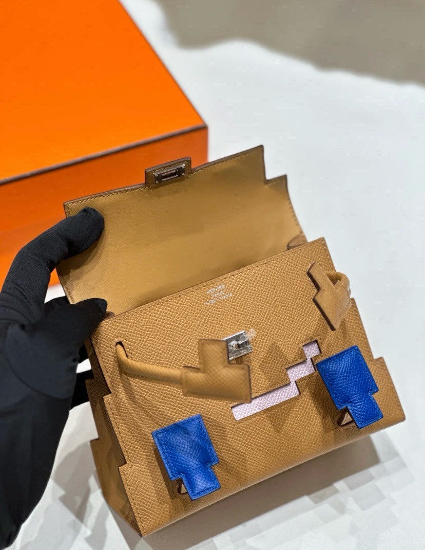 Hermes Kellydole Picto Gold/Orange（Kelly Idole Doll Bag 2022 ）