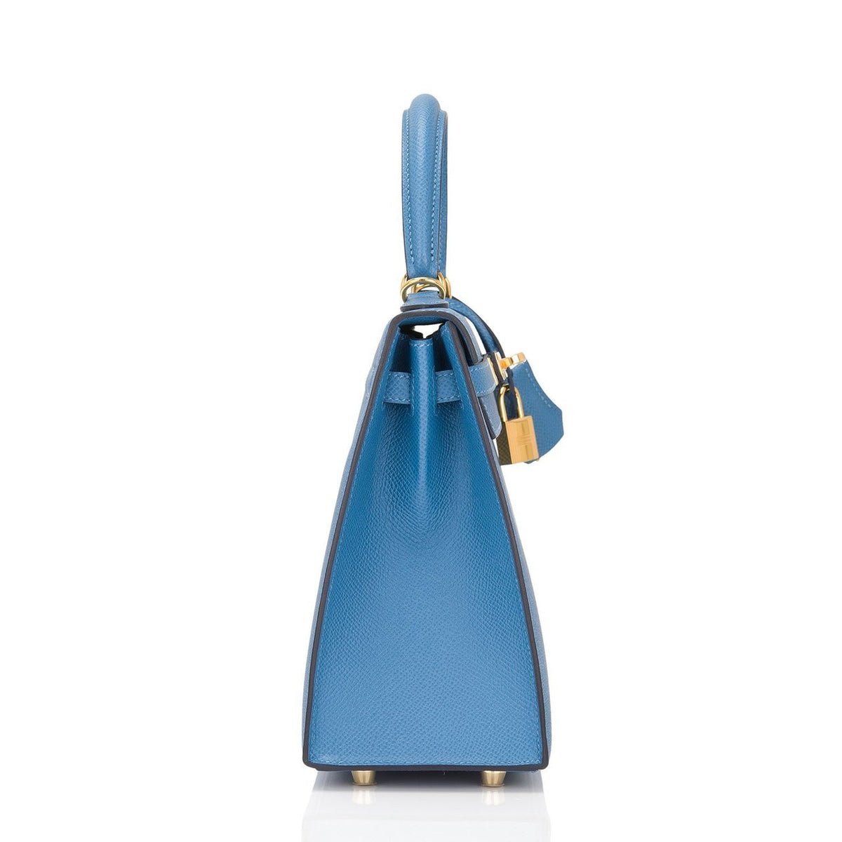 Hermès Blue Azur Kelly 25 Epsom Leather Gold Hardware
