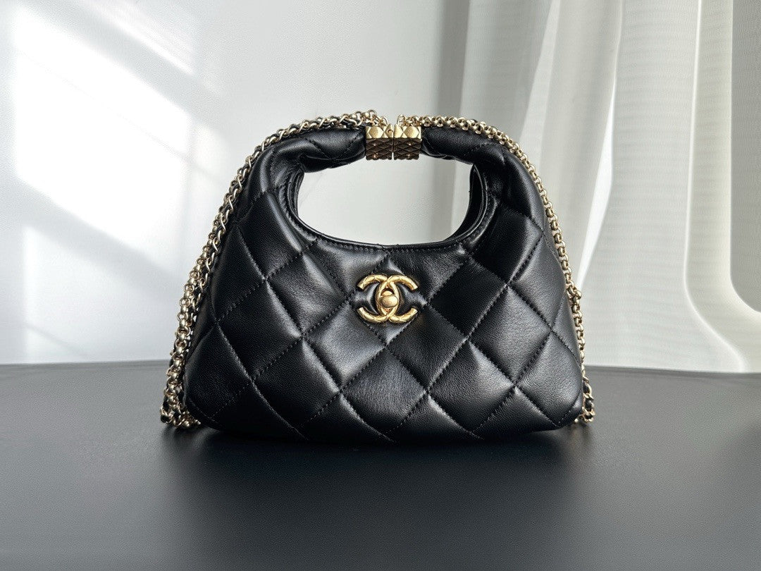 Chanel 24A Haut Couture Small Hobo Bag