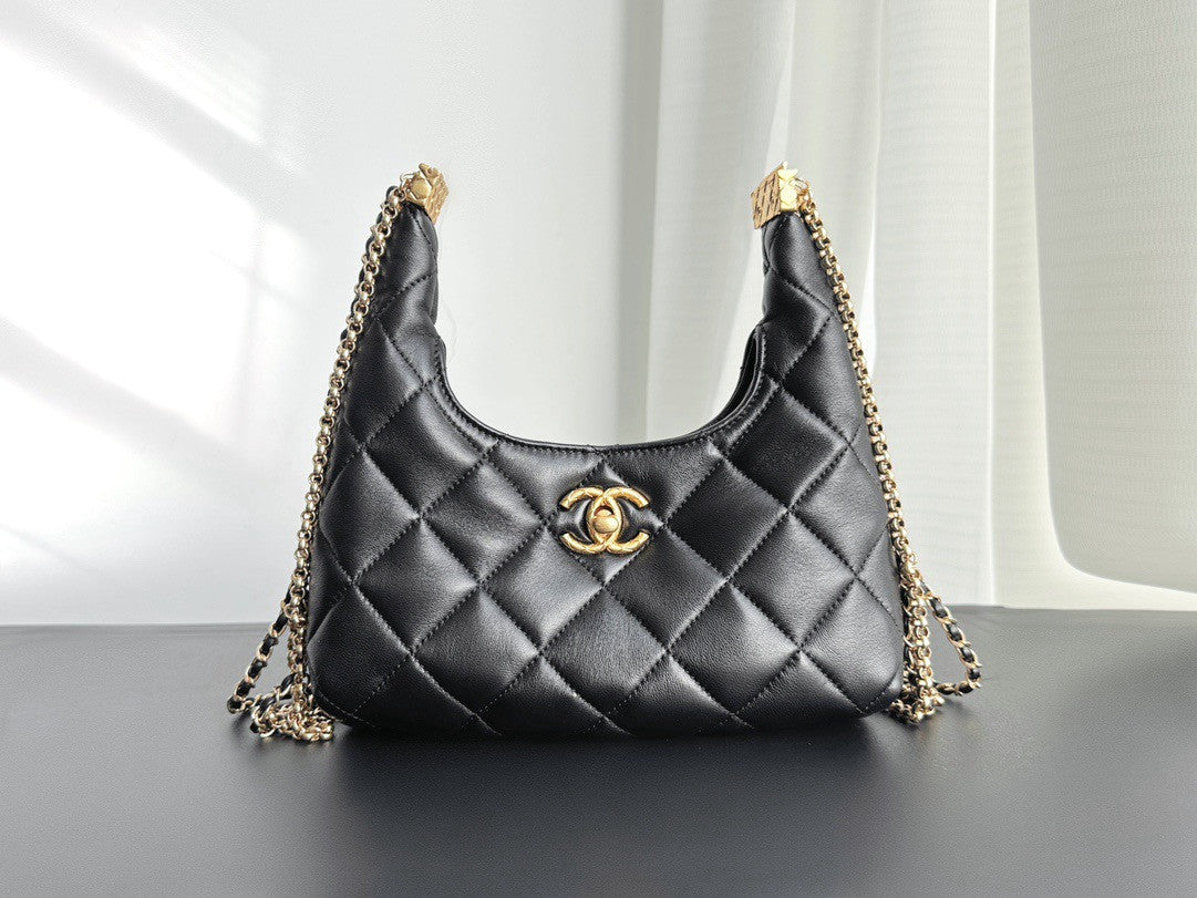 Chanel 24A Haut Couture Small Hobo Bag