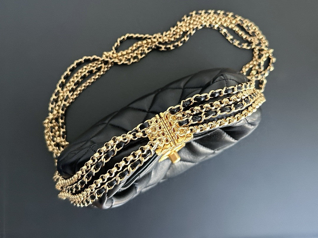 Chanel 24A Haut Couture Small Hobo Bag