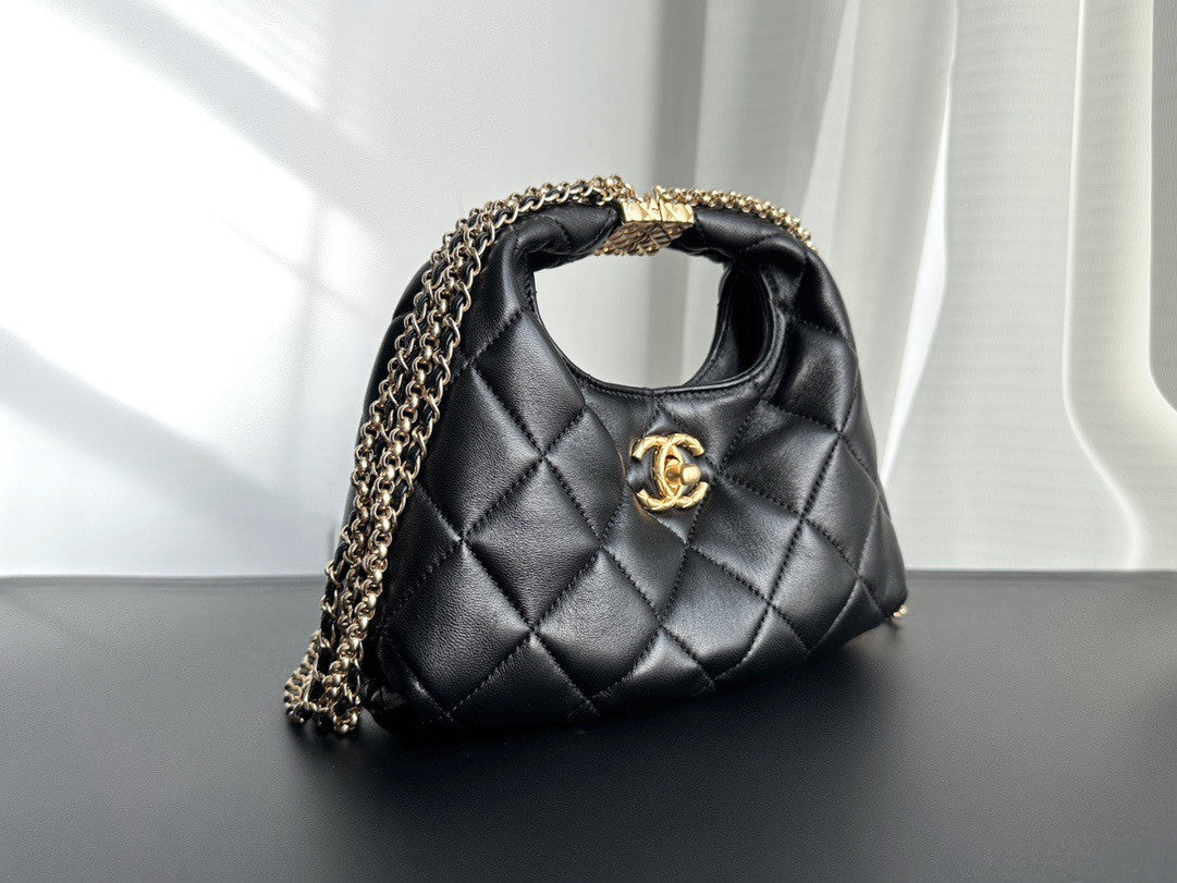 Chanel 24A Haut Couture Small Hobo Bag