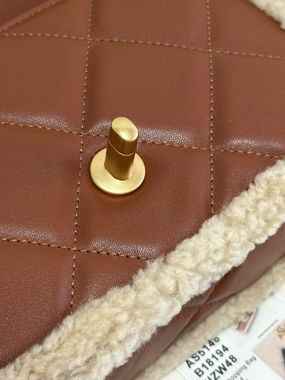Chanel Small Shearling Lambskin FLAP BAG
