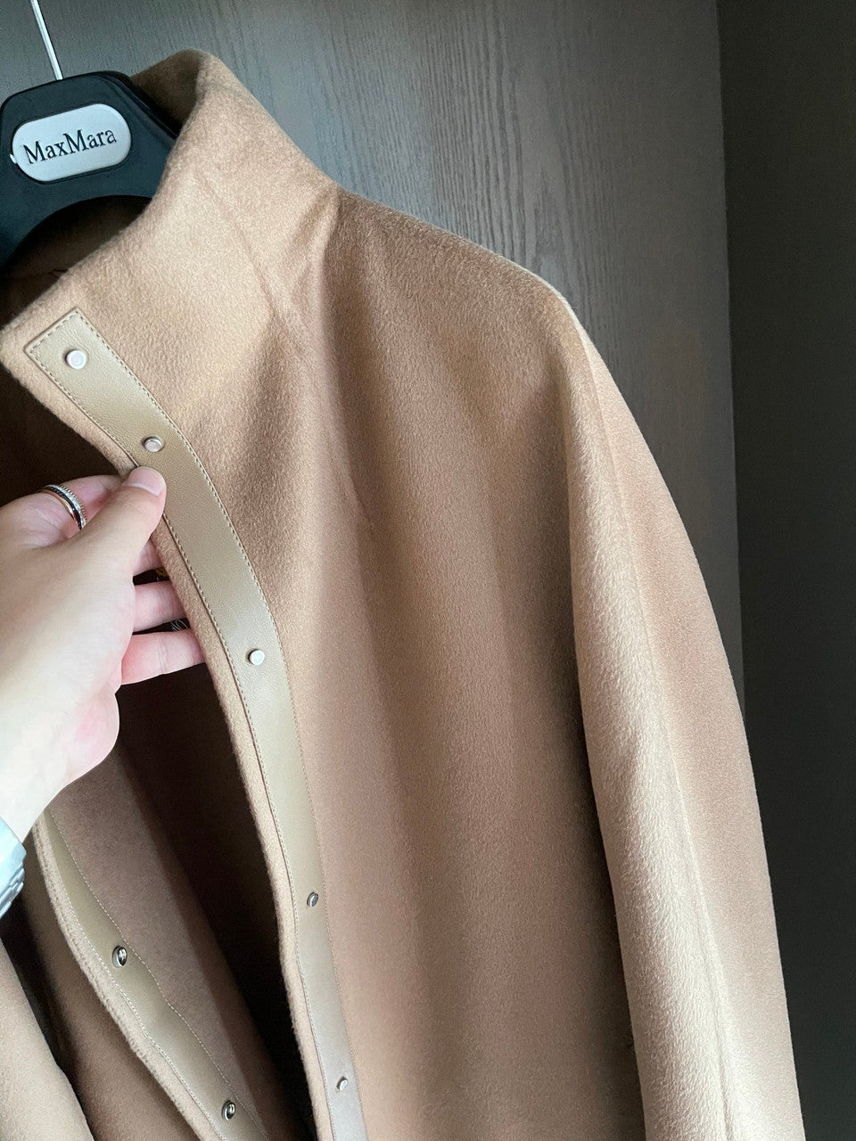 Loro Piana Roaden Coat  Baby Cashmere Strawberry Frosting