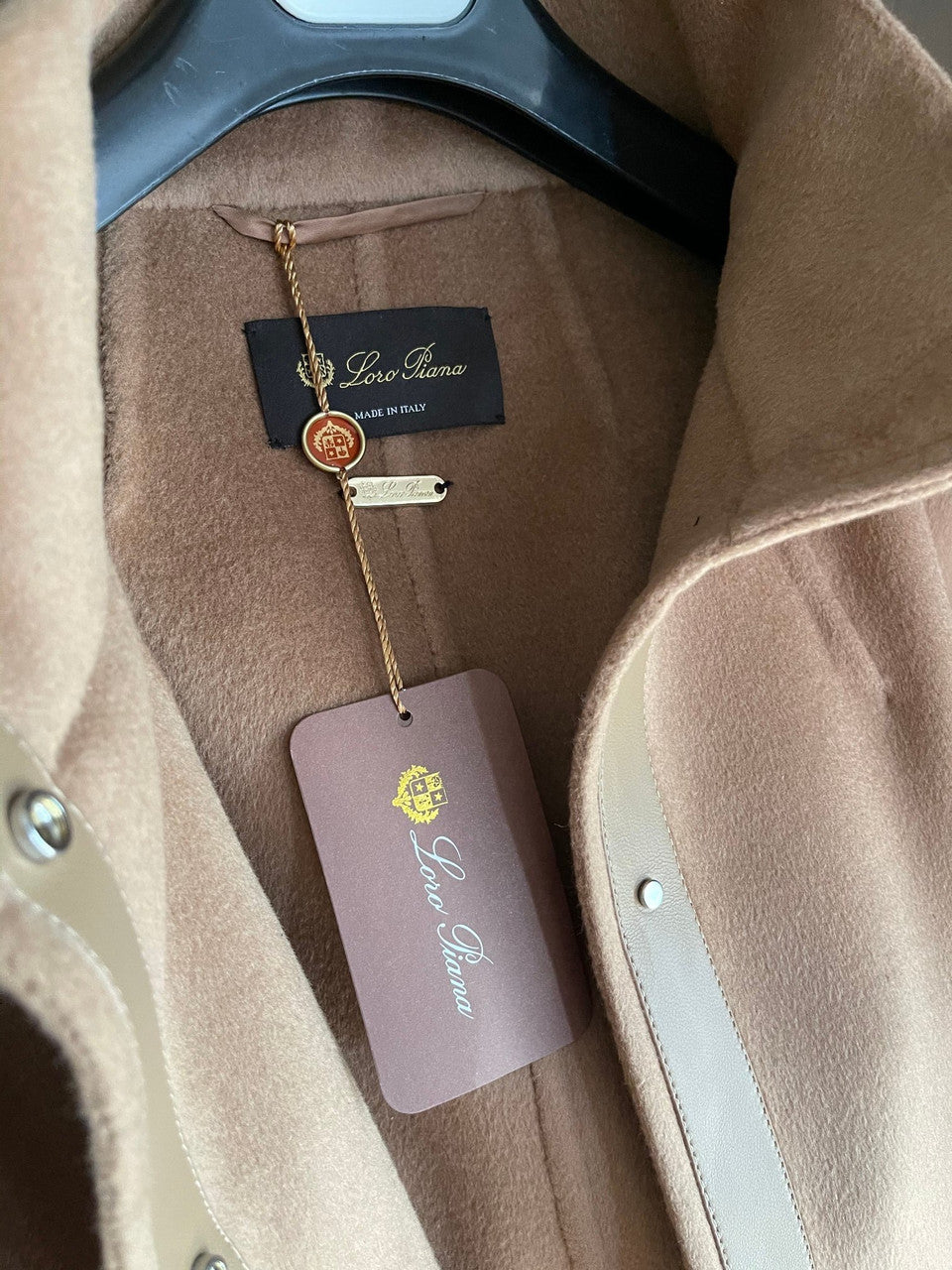 Loro Piana Roaden Coat  Baby Cashmere Strawberry Frosting