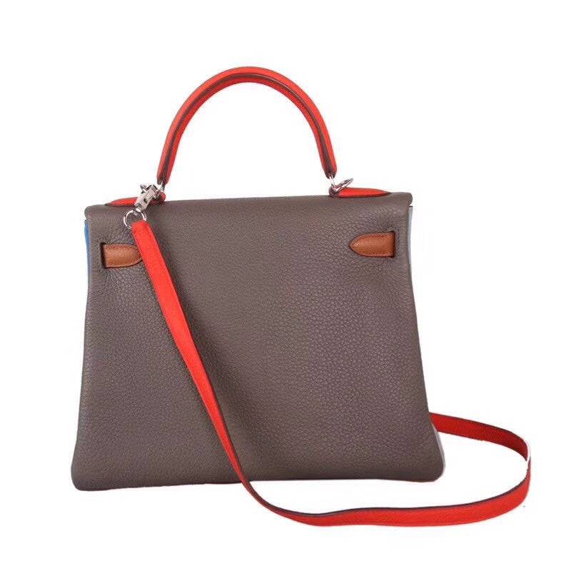 Hermes Special Order 4 colours Kelly 28 cm Epsom Palladium Hardware