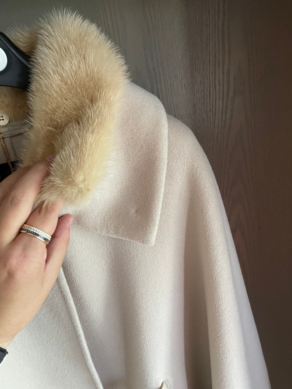 Denice Cape  Cashmere Strawberry Frosting