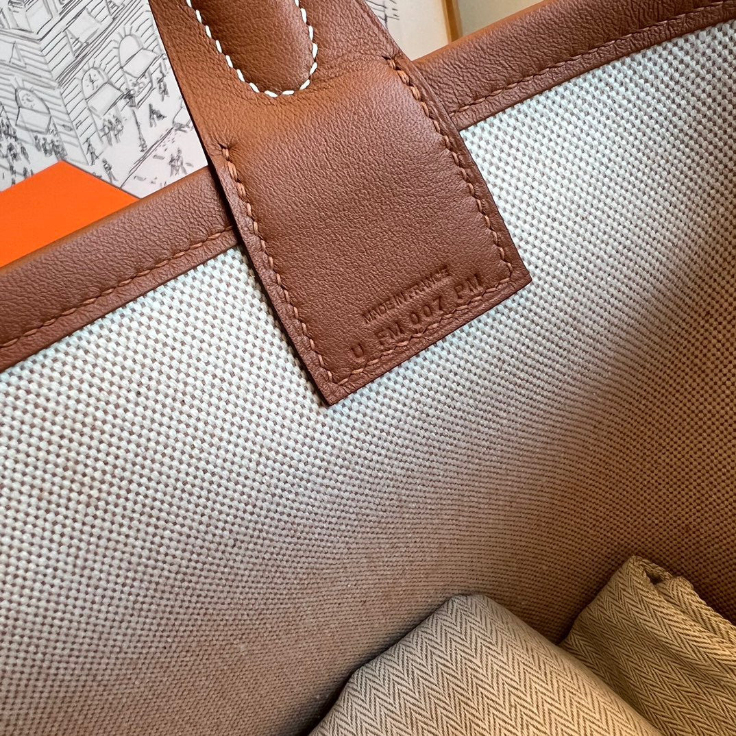 Hermes Steeple 25 bag Cuivre / Lime / Écru / Beige / Gold