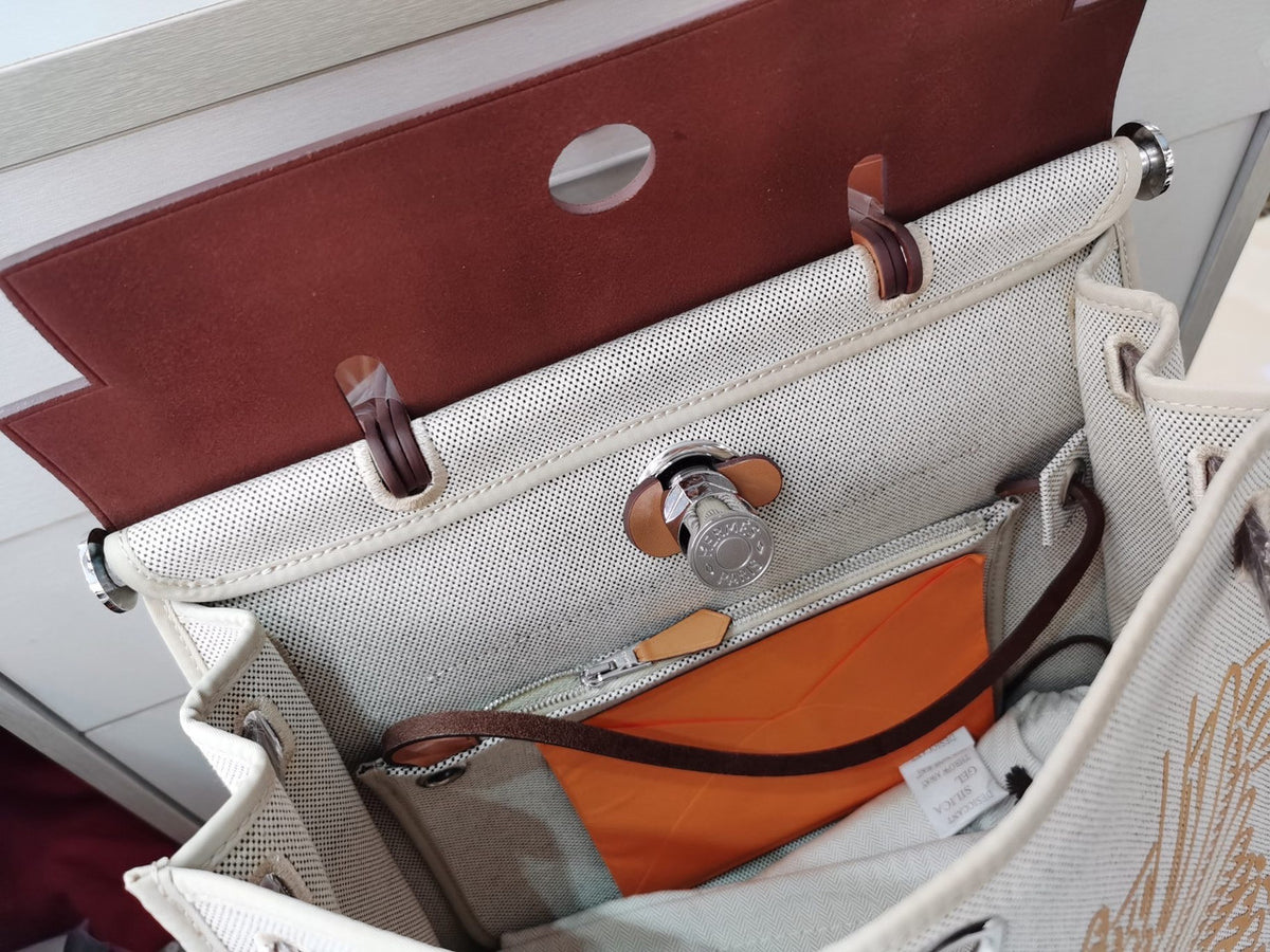 Herbag Zip Pegase Pop Pm 31 Capucine Bag Special Edition In Brown