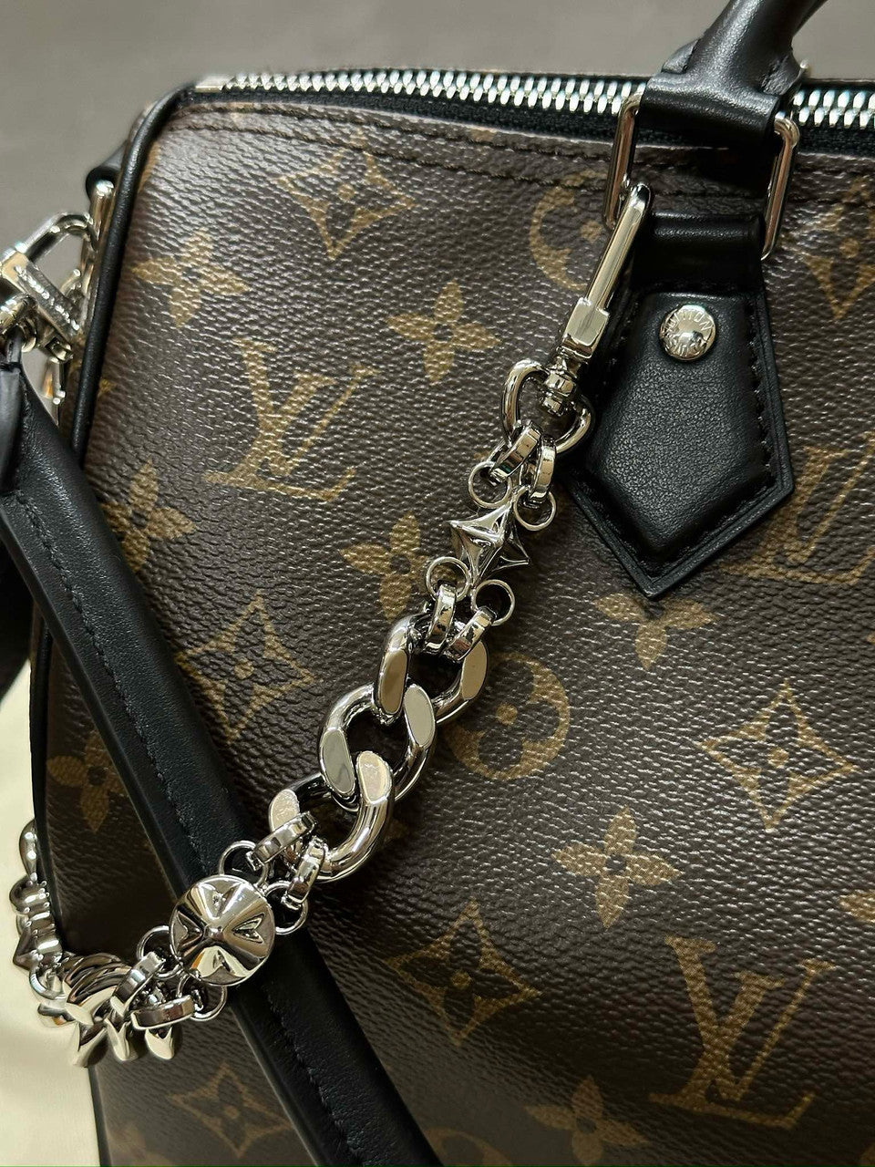Louis Vuitton M12243 New Speedy Soft 30 Dark Bag