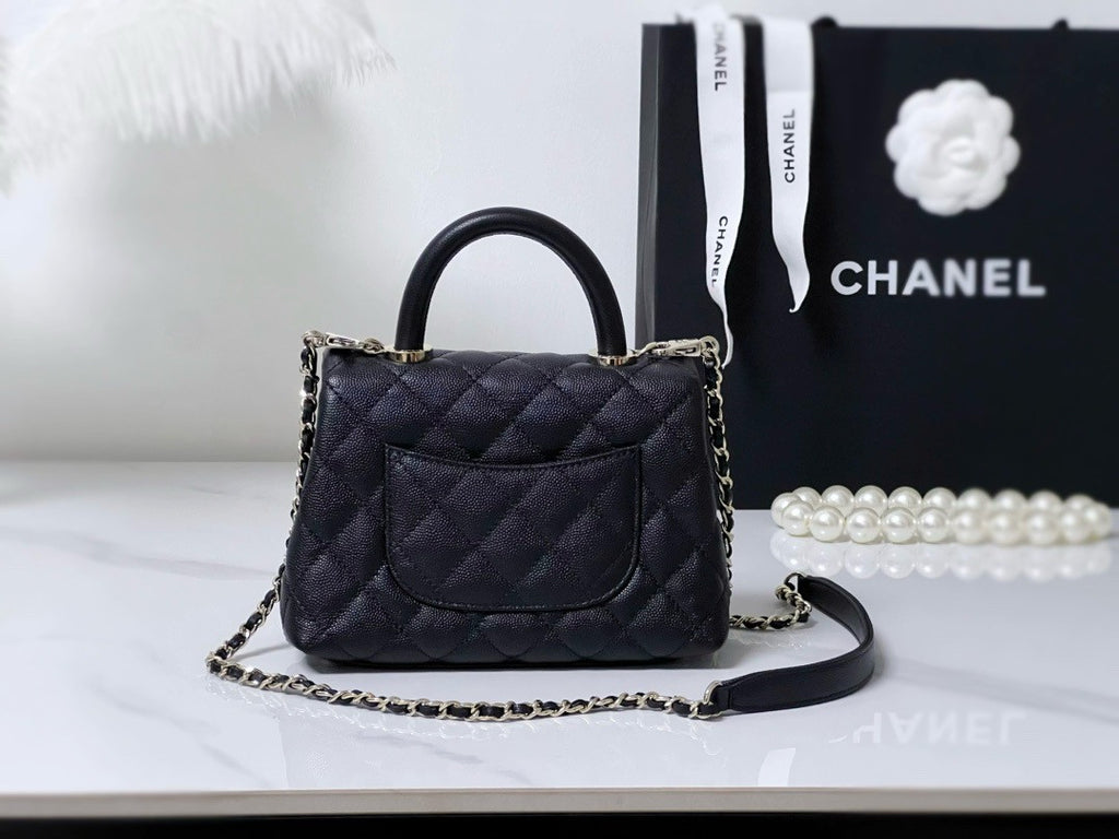 Chanel MINI FLAP BAG WITH TOP HANDLE 2024