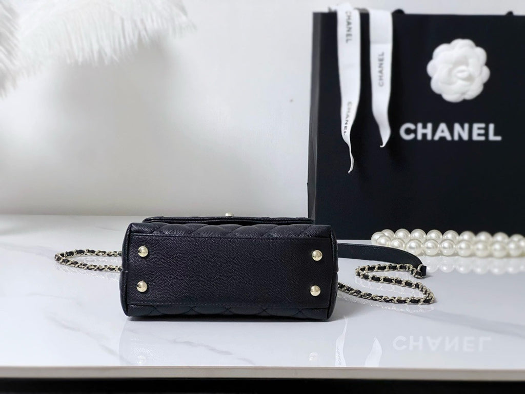 Chanel MINI FLAP BAG WITH TOP HANDLE 2024