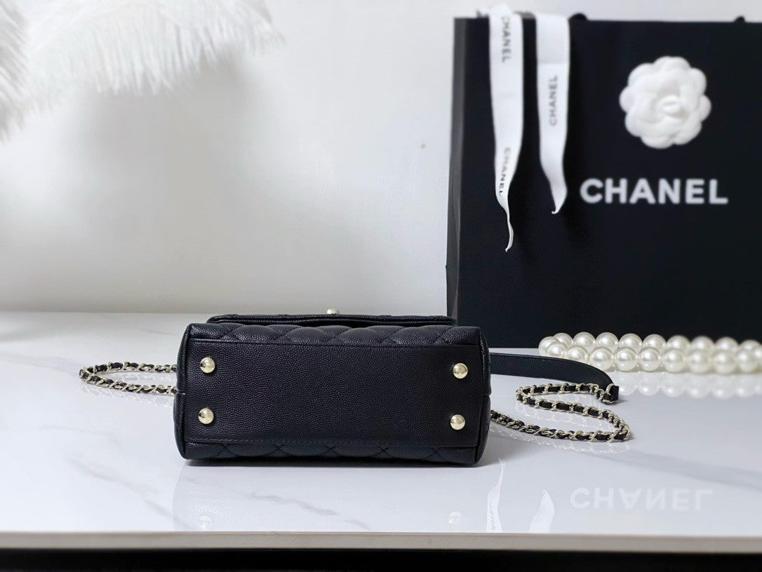 Chanel MINI FLAP BAG WITH TOP HANDLE 2024