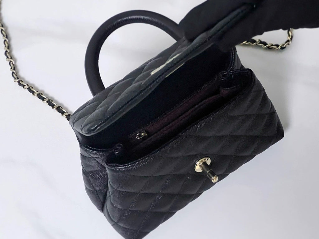Chanel MINI FLAP BAG WITH TOP HANDLE 2024