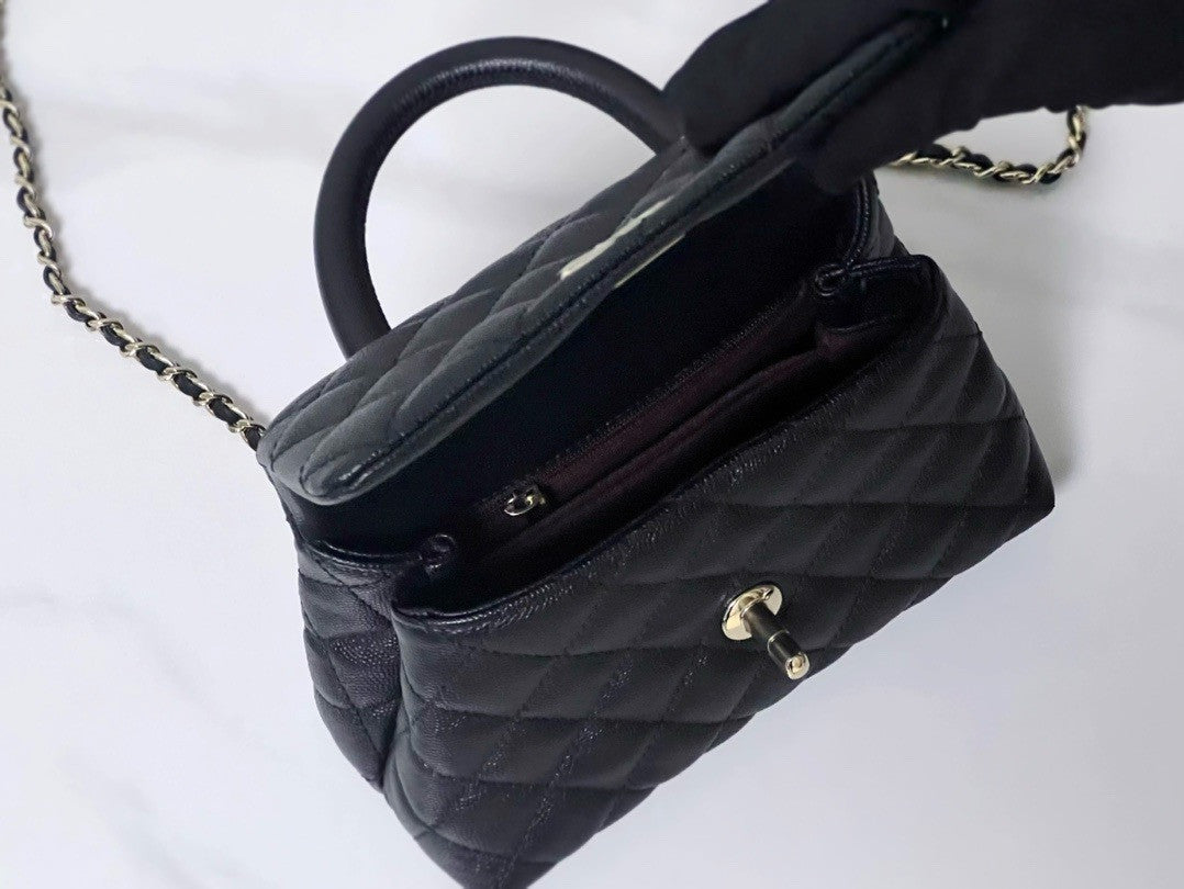 Chanel MINI FLAP BAG WITH TOP HANDLE 2024