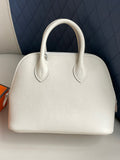 Hermes Bolide 1923 mini bag Craie