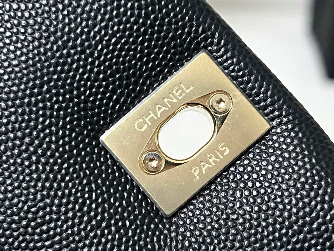 Chanel MINI FLAP BAG WITH TOP HANDLE 2024