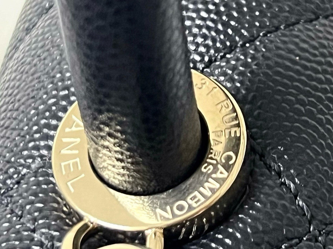 Chanel MINI FLAP BAG WITH TOP HANDLE 2024