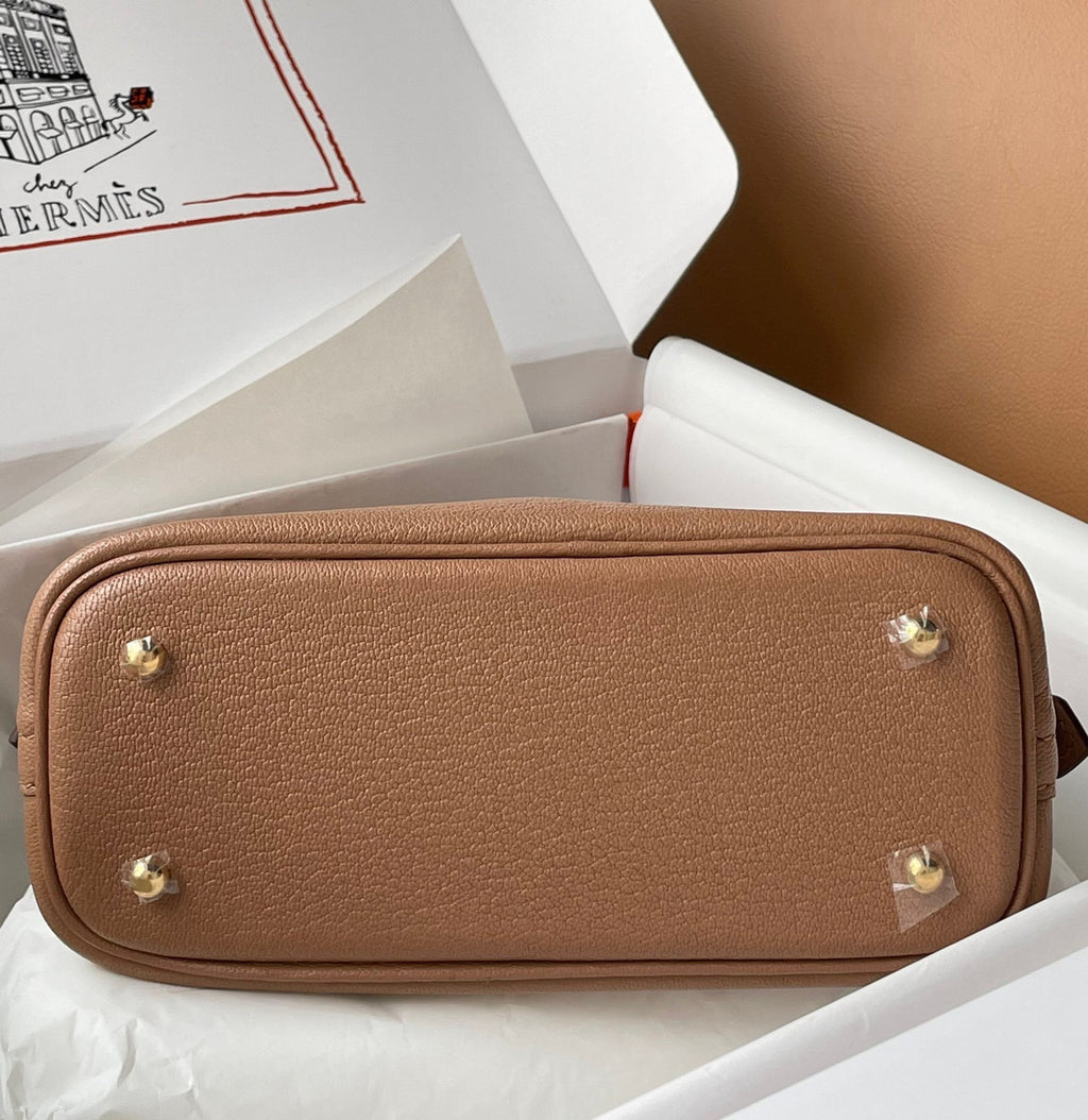 Hermes Bolide 1923 mini bag Quebracho
