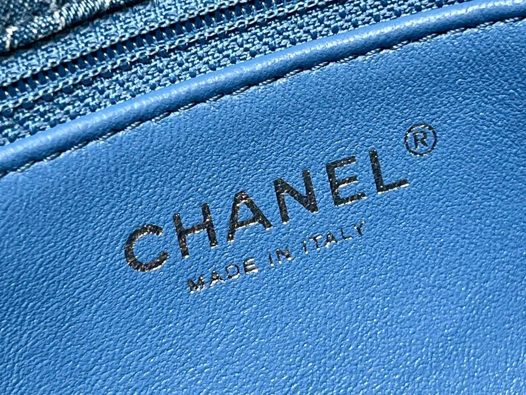 Chanel Denim MINI FLAP BAG SS2023