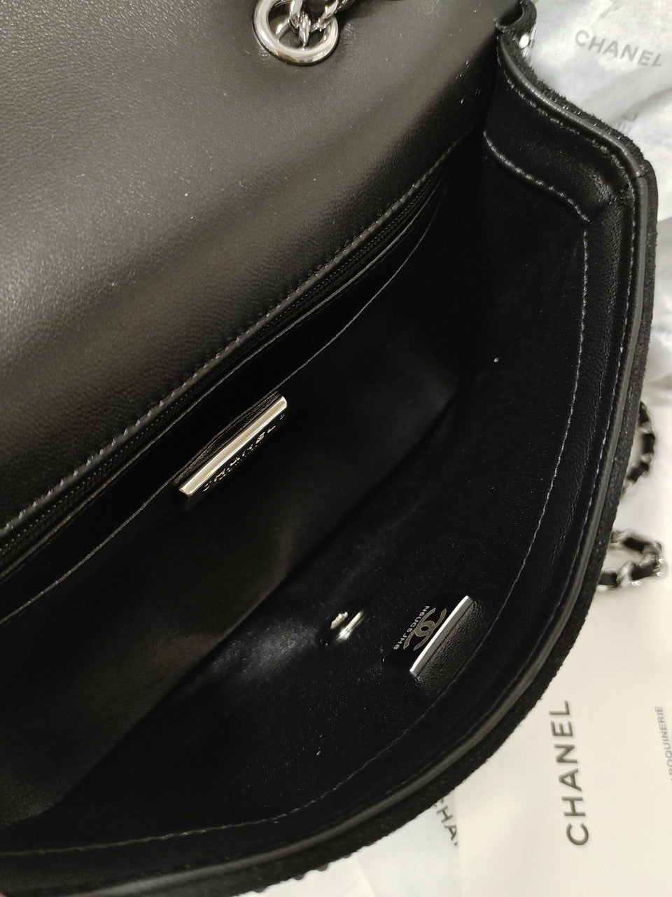 Chanel CRYSTAL MINI FLAP BAG 24S
