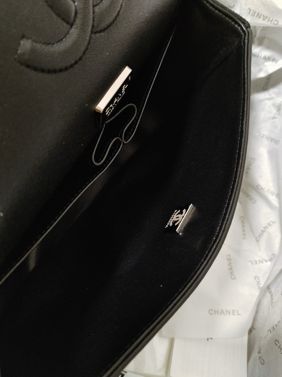 Chanel CRYSTAL FLAP BAG 24S