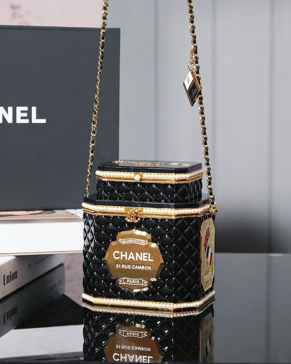 CHANEL TEA BOX MINAUDIERE