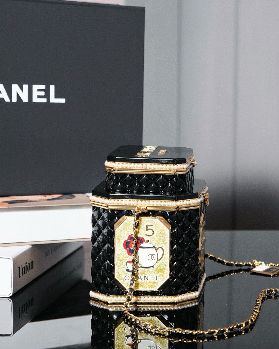 CHANEL TEA BOX MINAUDIERE