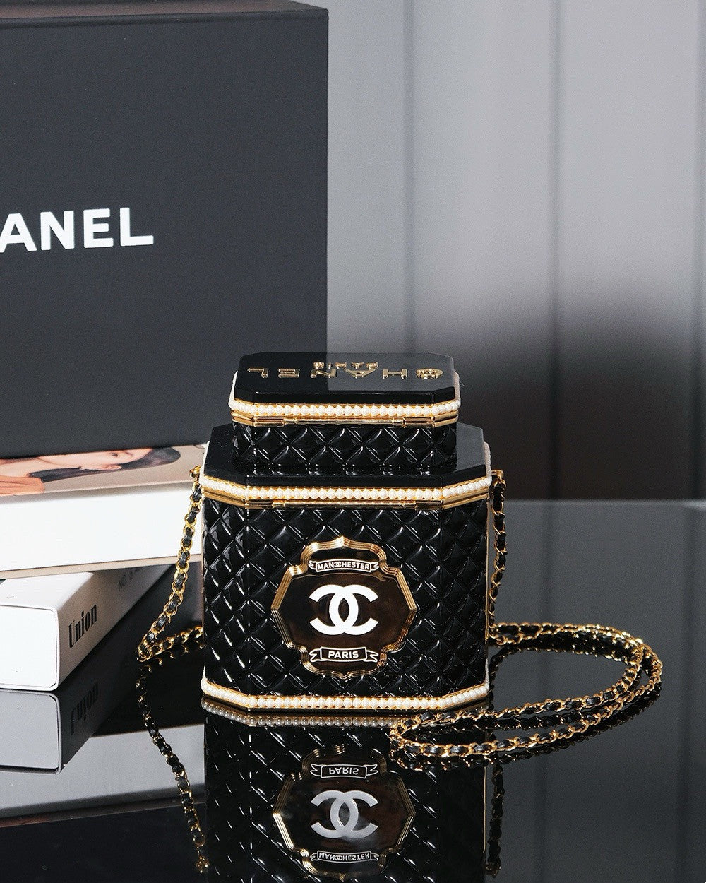 CHANEL TEA BOX MINAUDIERE
