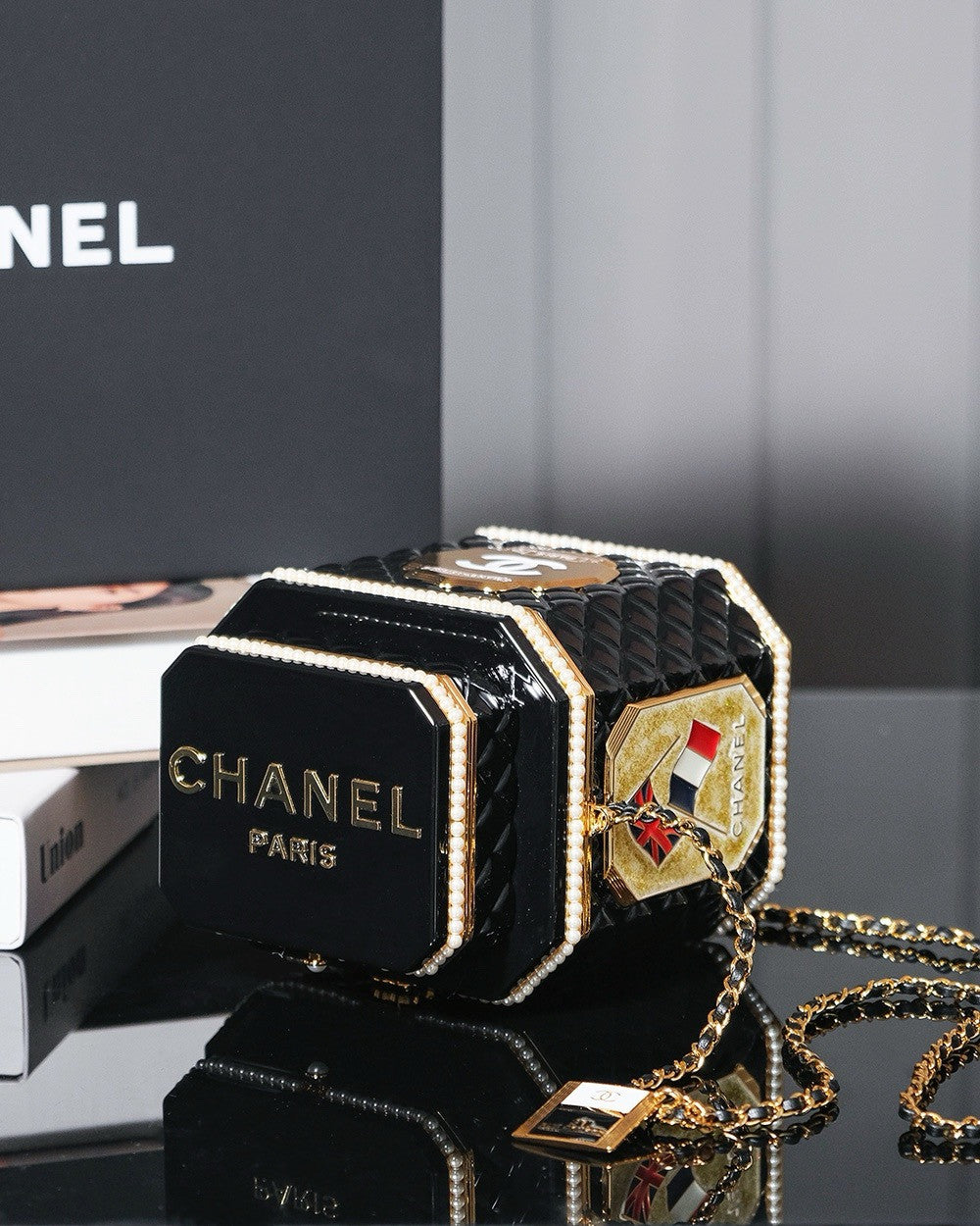 CHANEL TEA BOX MINAUDIERE