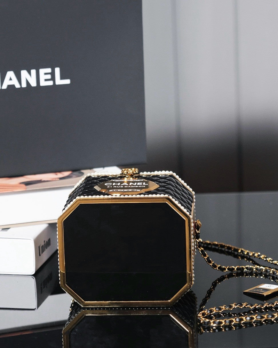 CHANEL TEA BOX MINAUDIERE