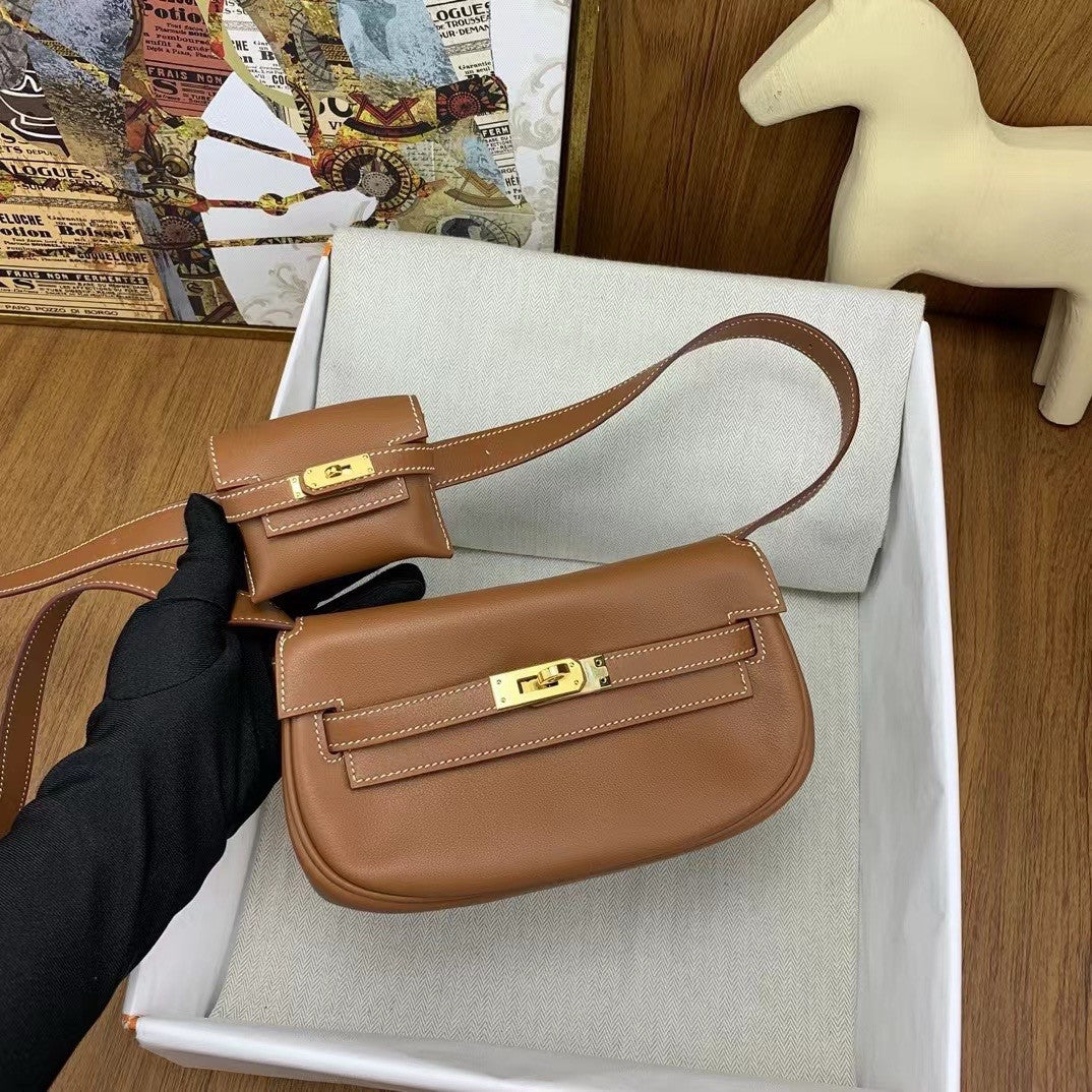 Hermès Kelly Moove Gold Swift Gold Hardware