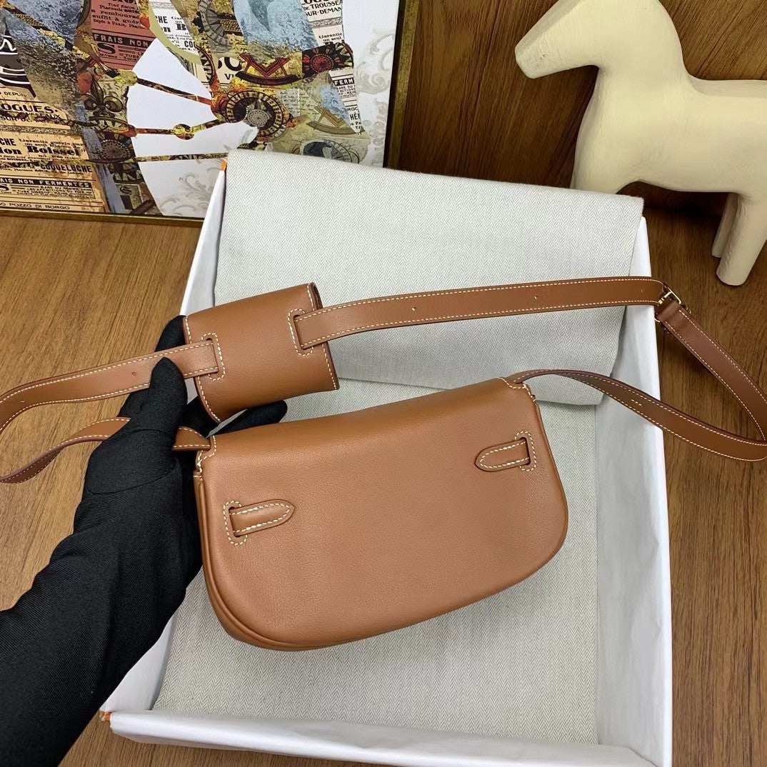 Hermès Kelly Moove Gold Swift Gold Hardware